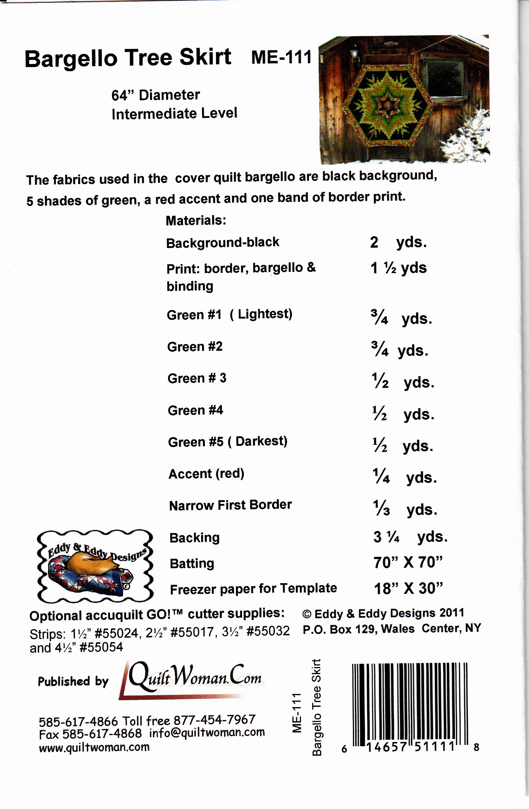 Bargello Tree Skirt By Eddy, Martha