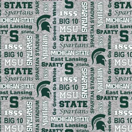 Michigan State University Grey Fleece