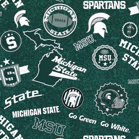 NCAA-Michigan State Spartans Home State Cotton