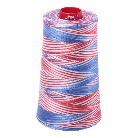 Mako Cotton Embroidery Thread 12wt 1931yd Variegated Liberty