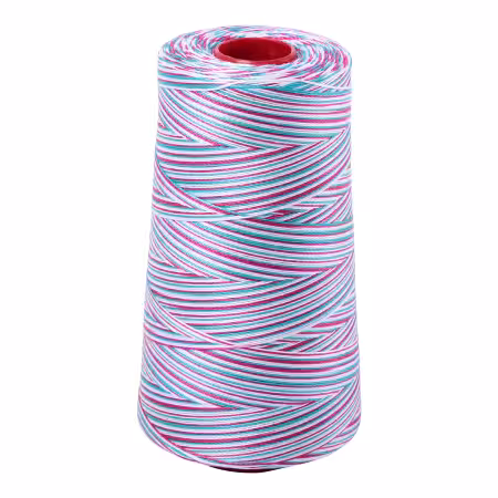 Mako Cotton Embroidery Thread 12wt 1931yd Variegated Berrylicious