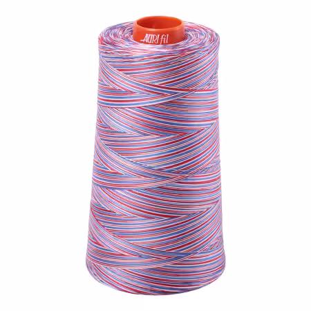 Mako Cotton Embroidery Thread 50wt 6452yds Variegated Liberty