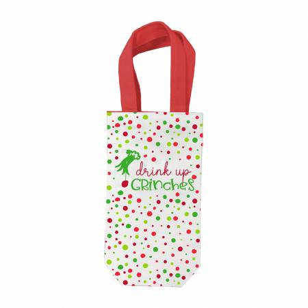 Drink Up Grinches Wine Bag