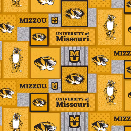 NCAA Missouri College Patch Fleece