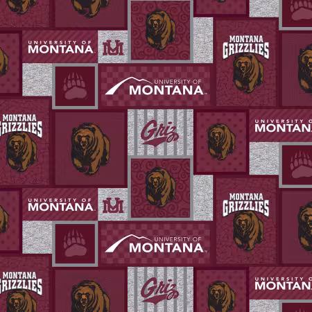 NCAA-Montana Grizzlies College Patch Fleece