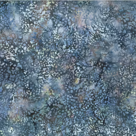 Woodland Batiks Fish Texture Sea Glass