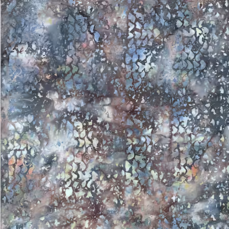 Woodland Batiks Salmon Skin Sea Glass