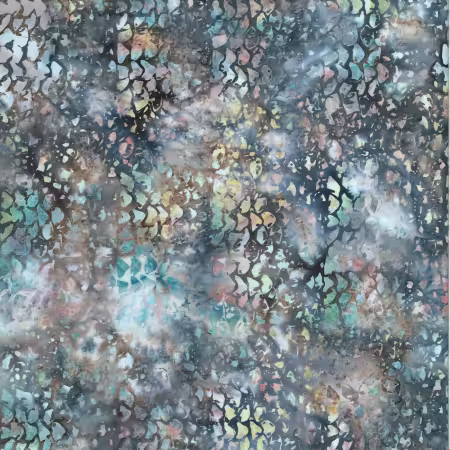 Woodland Batiks Salmon Skin Paradise