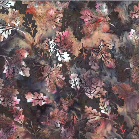 Woodland Batiks Acorn & Leaves Fall