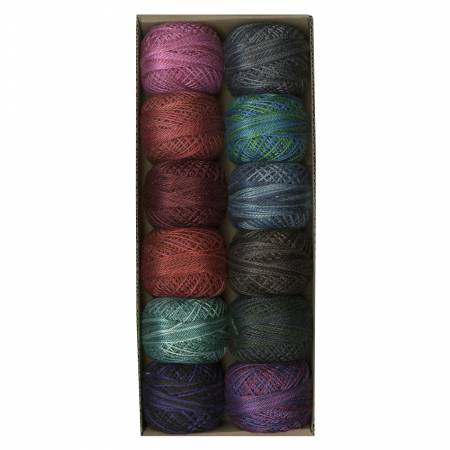 Valdani Pearl Cotton Ball Size 5 46yd 12 Colors Mystic Twilight