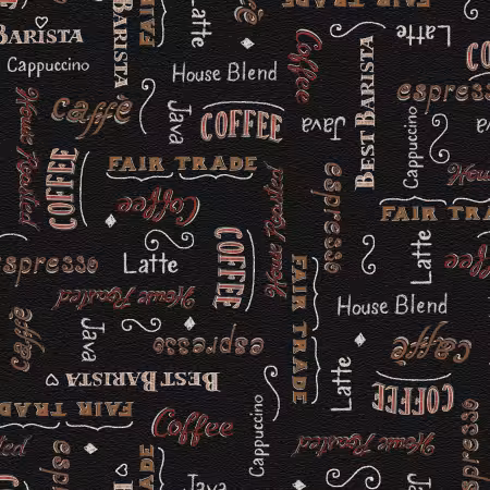 Morning Treat 4-Way Coffee Phrases