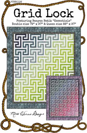 Grid Lock Quilt Pattern