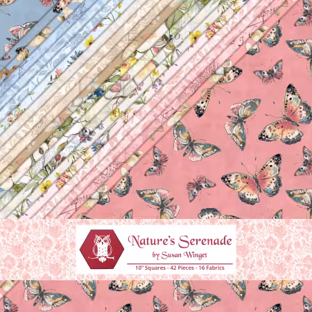 10in Squares Nature's Serenade 42pcs