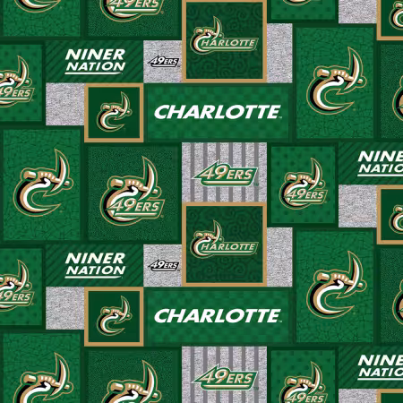 NCAA-North Carolina Charlotte 49ers College Patch Fleece