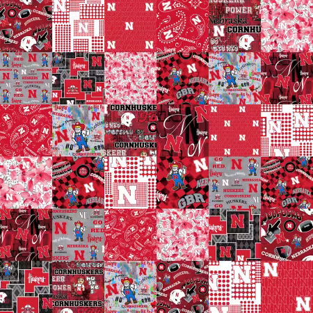 Nebraska Collegiate Cheater Quilt