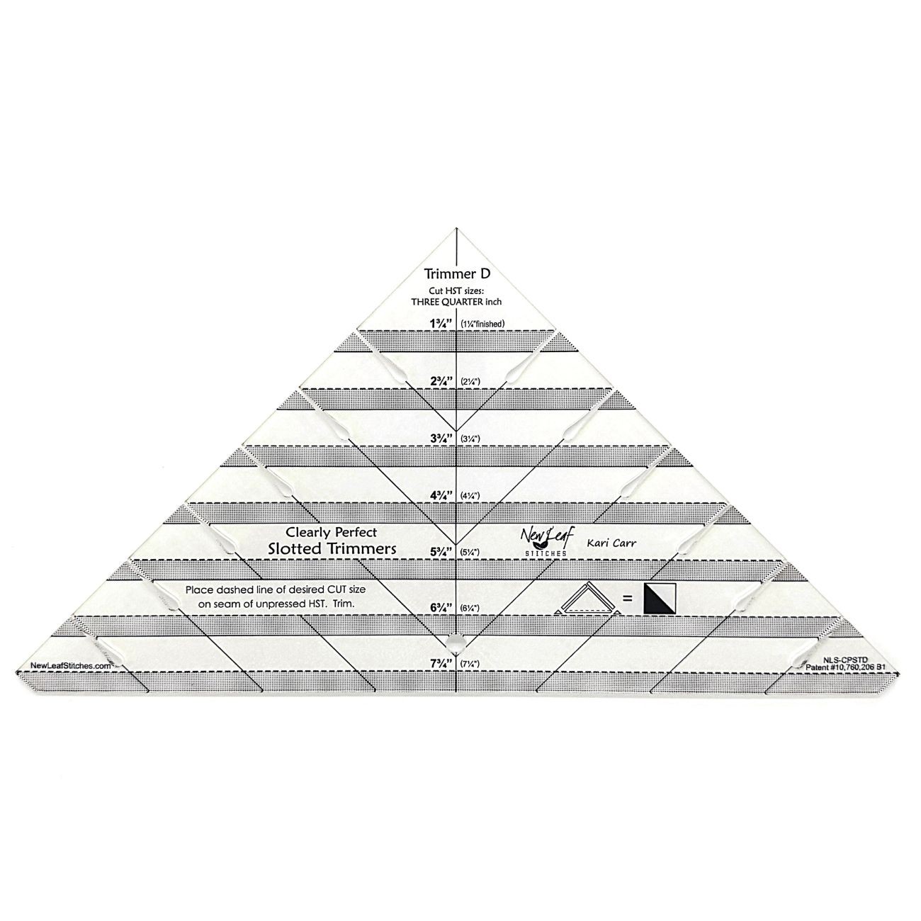 Clearly Perfect Slotted Trimmer D