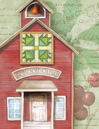 Package Note Cards Quilt Schoolhouse Bear's Paw