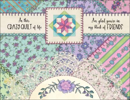 Note Cards Crazy Quilt