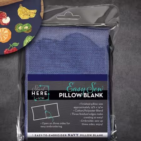 OESD Easy Sew Pillow Blank Navy
