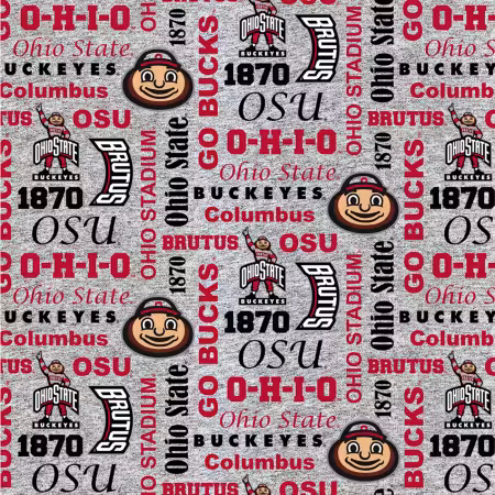 Ohio State University Grey Fleece