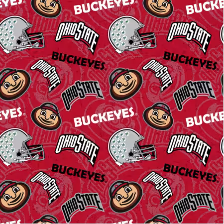 NCAA Ohio State Tone on Tone Cotton