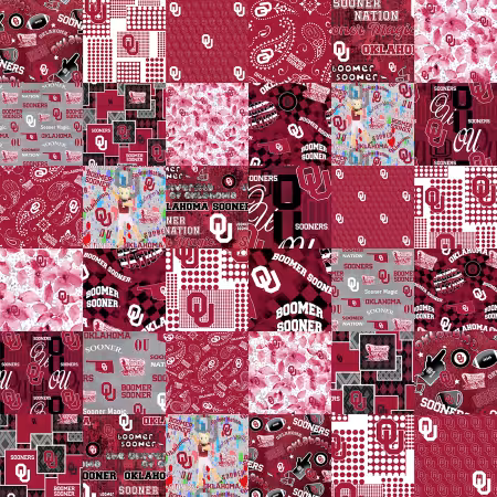 Oklahoma Collegiate Cheater Quilt