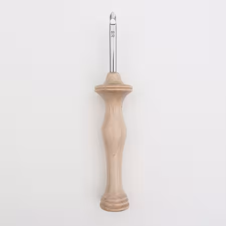 Natural Wood Oxford Punch Needle Regular Point size 8