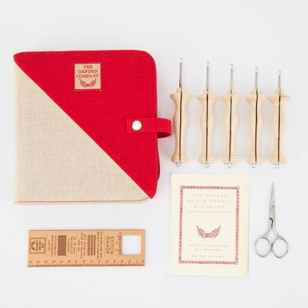 Oxford Punch Needle Set Regular Point Natural Wood Set of 5