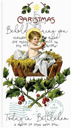 All About Christmas 24in Panel Digitally Printed