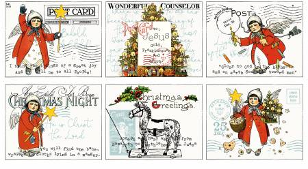 All About Christmas 24in Patch Panel Digitally Printed