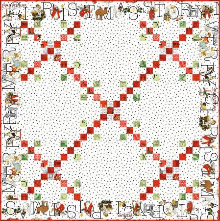 Christmas Nine Patch Quilt Pattern