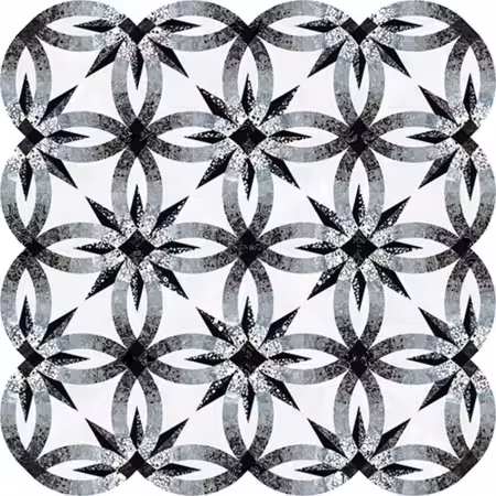 Achromatic Wedding Star