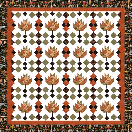 Raking Leaves by Sew-N-Quilt
