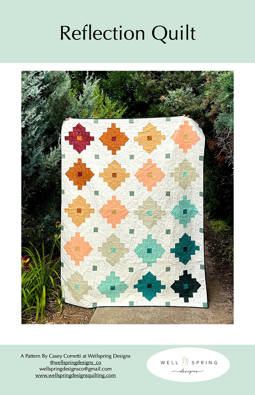 Casey Cometti Reflection Quilt Pattern