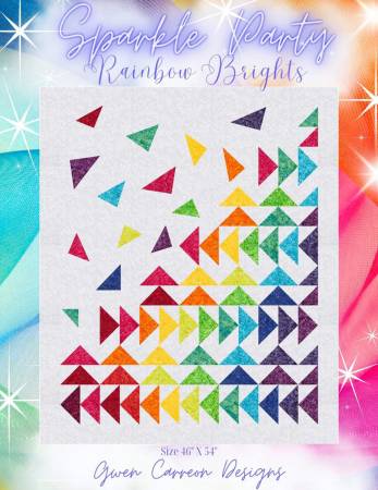 Sparkle Party in Rainbow Brights by Gwen Carreon Designs
