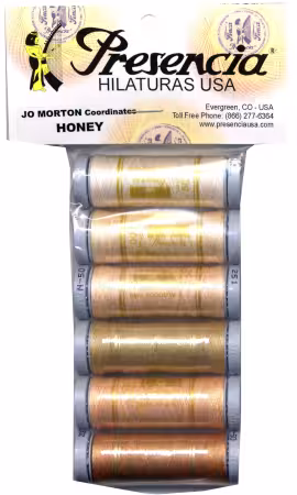 Jo Morton Cotton Sewing Thread Sampler Honey