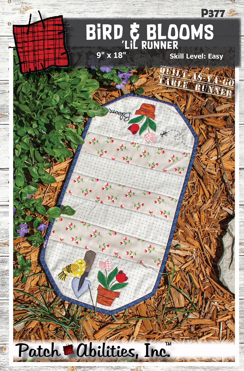 Bird and Blooms 'lil runner