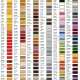 Robison Anton Rayon Thread Paper Color Chart