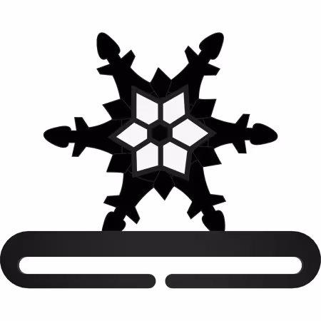 6 inch Snowflake Hanger
