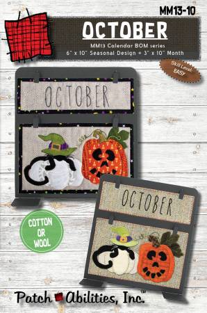 October Calendar Series Block of the Month