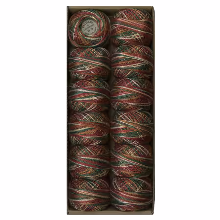 Valdani Variegated Pearl Cotton Ball Sz8 73yd Countryside