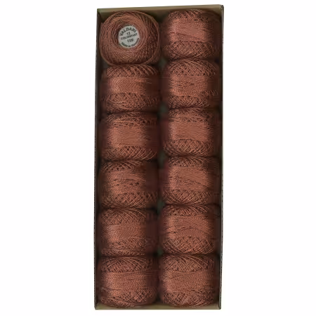 Valdani Solid Pearl Cotton Ball SZ12 109yd Rst