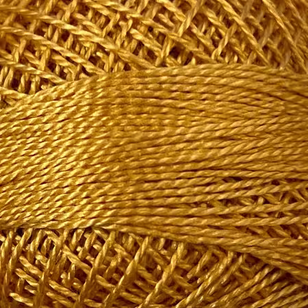 Valdani Solid Pearl Cotton Sz8 73yd Mustard Seed