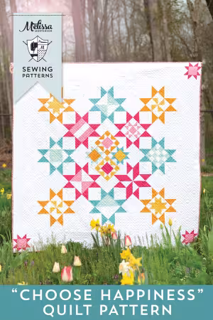 Choose Happiness Quilt Pattern