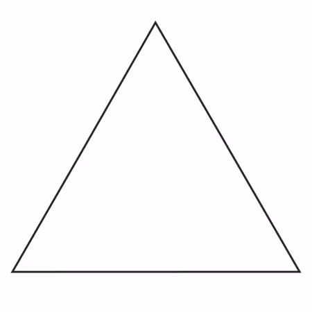 1-1/4in Equilateral Triangle Papers