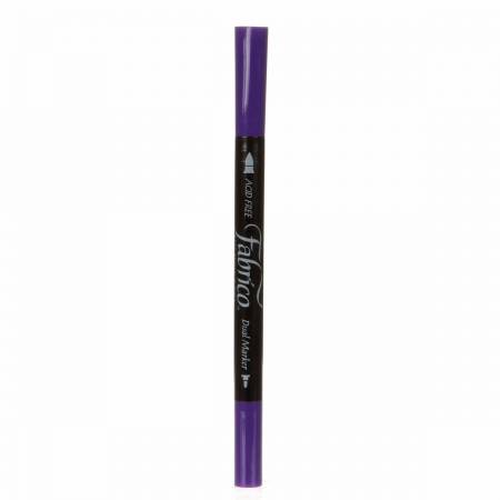 Fabrico Marker Dual Tip Peony Purple