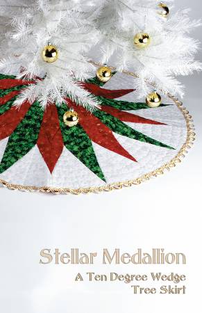 Stellar Medallion A Ten Degree Wedge Tree Skirt