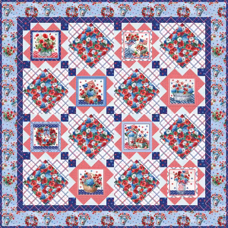 Quilt Kit Red, White & Sweet