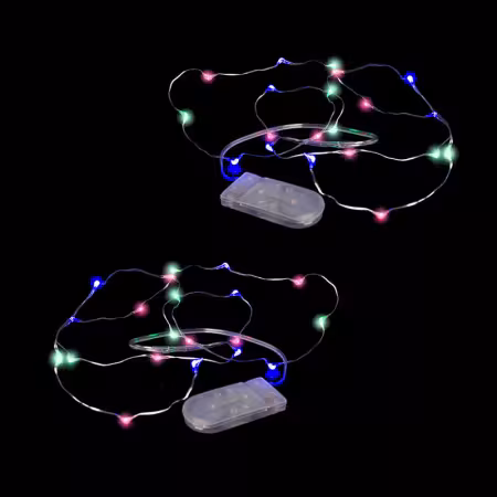 Pixie Lights 20 multicolor wire set 2pk