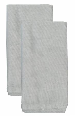 Aunt Martha's Gray Dish Towels 18in x 28in Pkg of 2